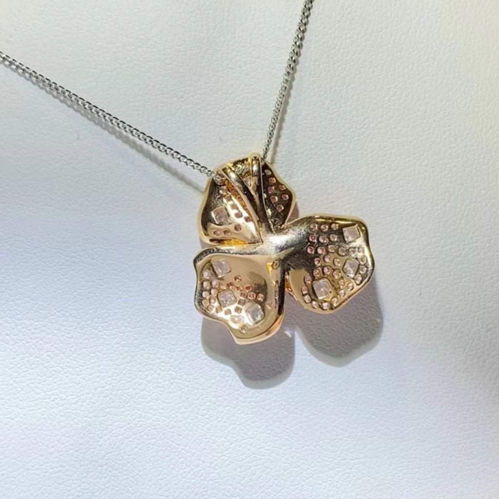 2 Carat Moissanite 925 Sterling Silver Pendant Necklace - Laazaar