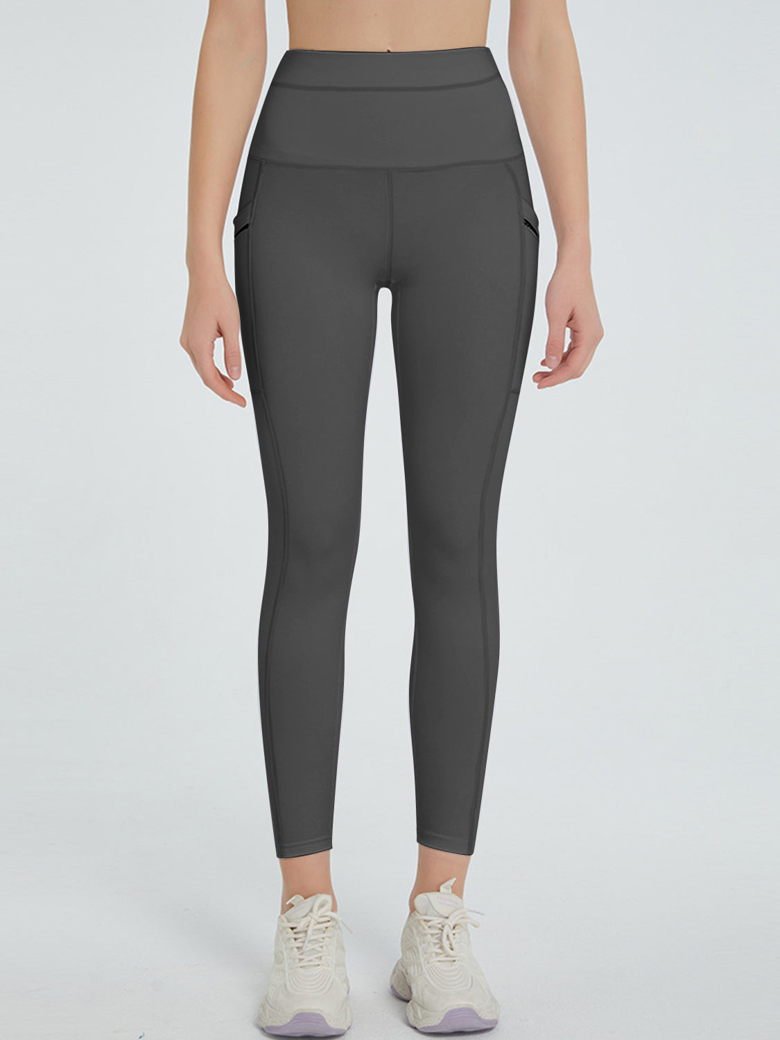 High Waist Active Leggings - Laazaar