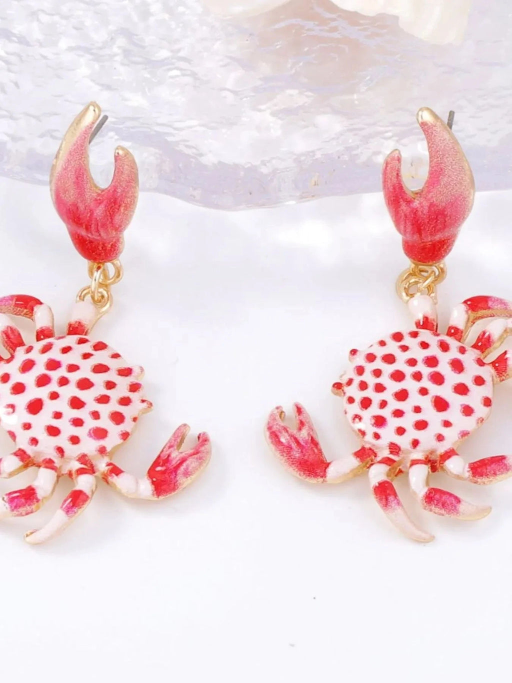 Alloy Crab-Shaped Earrings