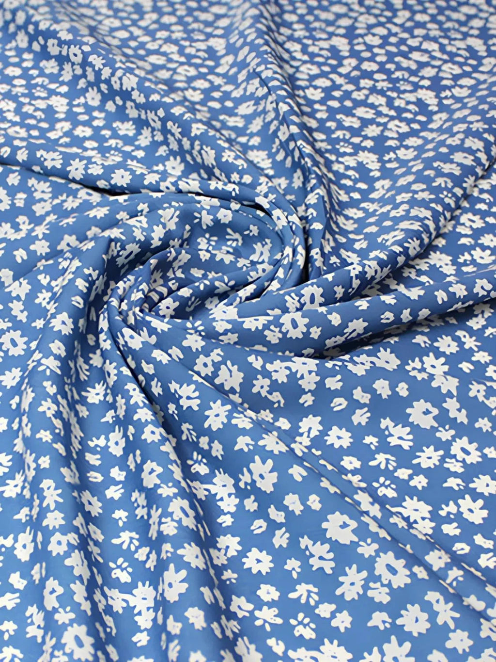 Printed V-Neck Ruffled Cap Sleeve Maxi Dress