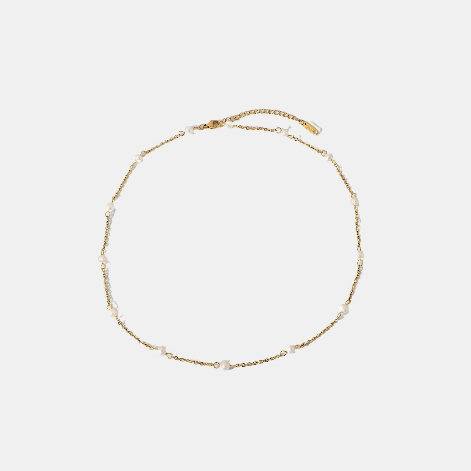 Freshwater Pearl 18K Gold-Plated Necklace - Laazaar
