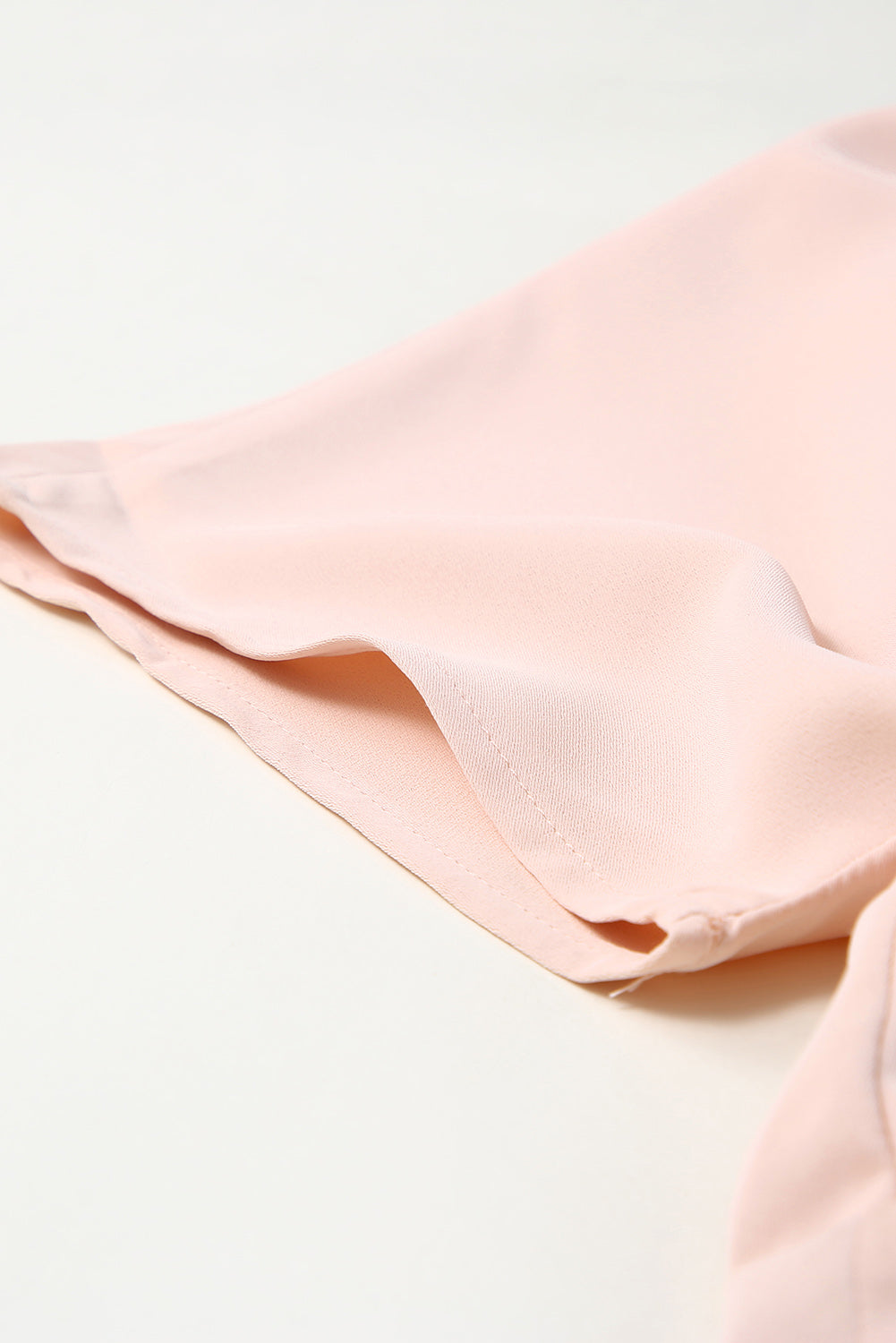 Buttoned V-Neck Short Sleeve Romper - Laazaar