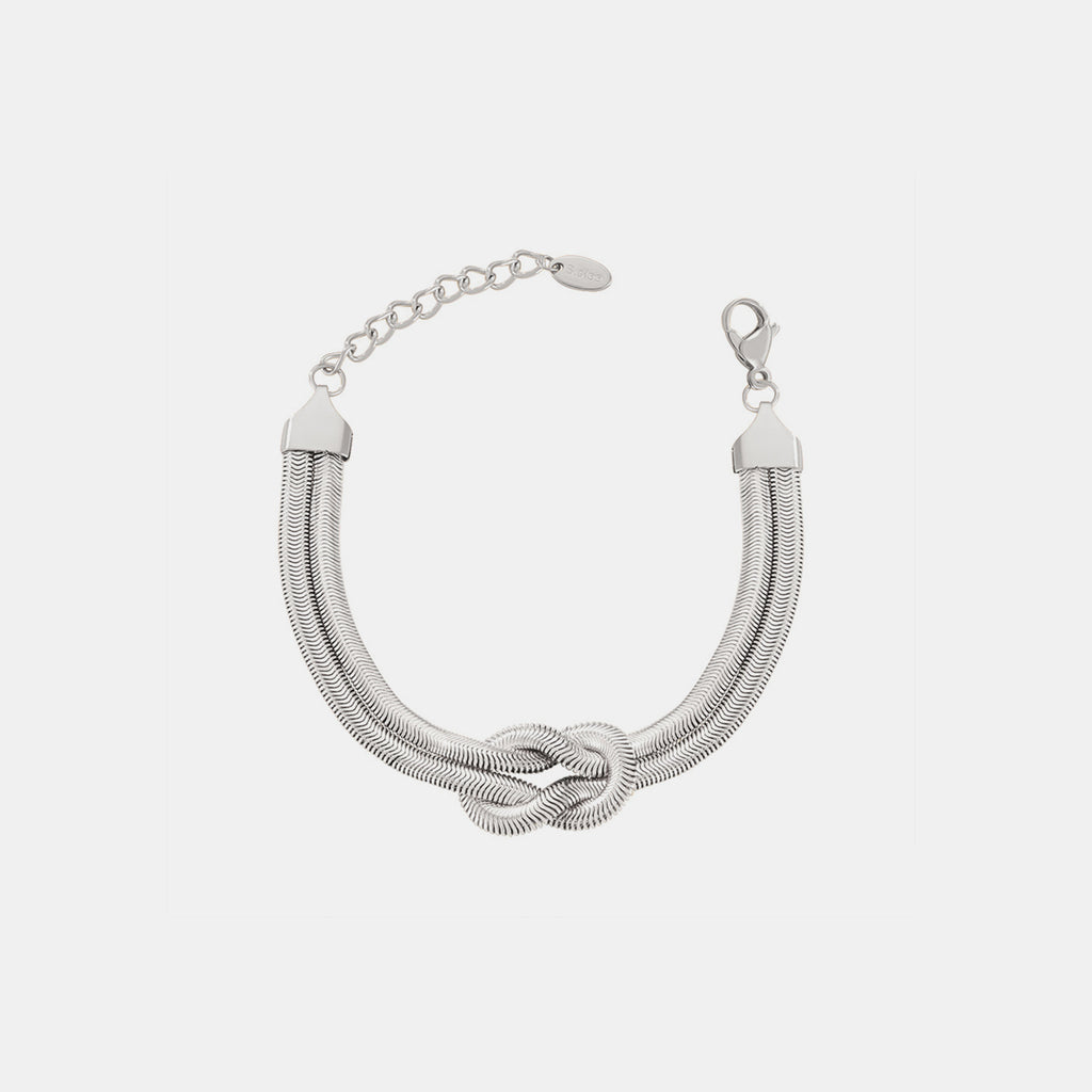 Titanium Steel Knot Bracelet - Laazaar