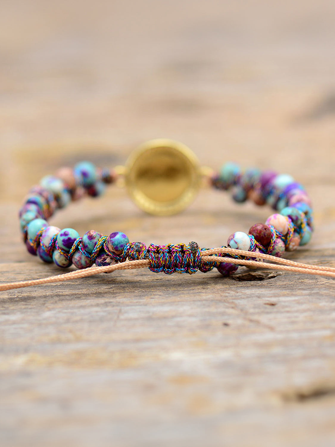 Imperial Jasper Beaded Bracelet - Laazaar