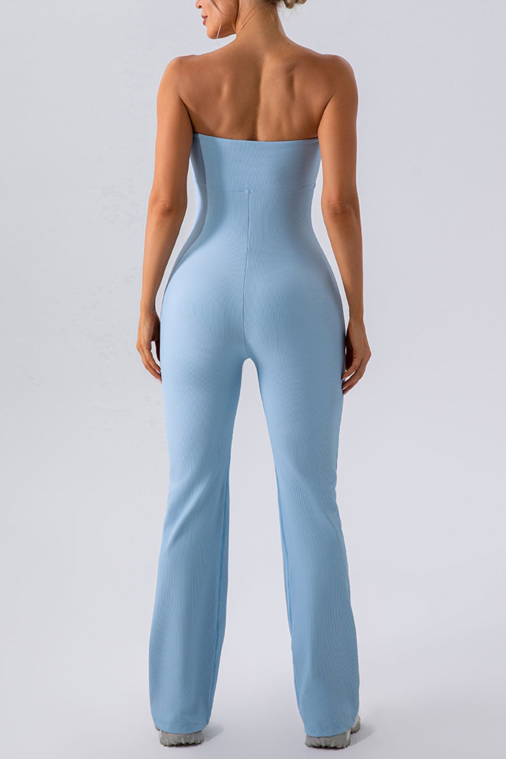 Sleeveless Straight Active Jumpsuit - Laazaar