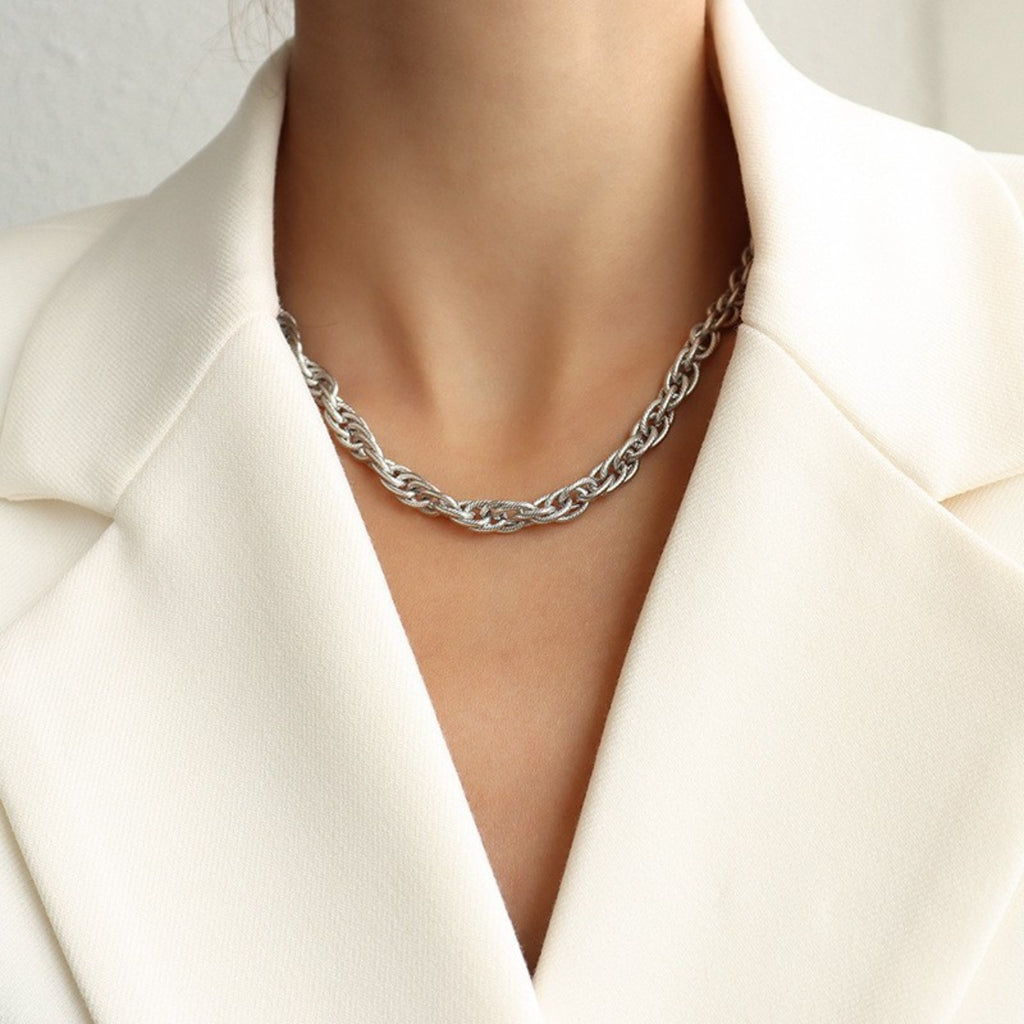 Titanium Steel Chain Necklace - Laazaar