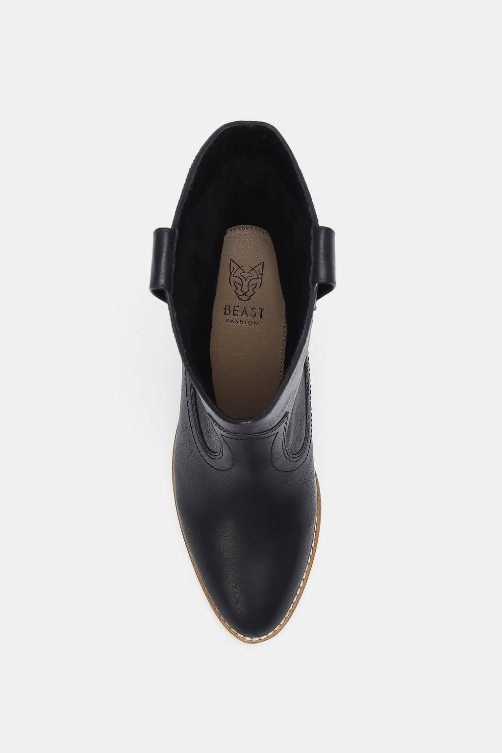 Beast Fashion Butterfly Cut Detail Point Toe Boots - Laazaar