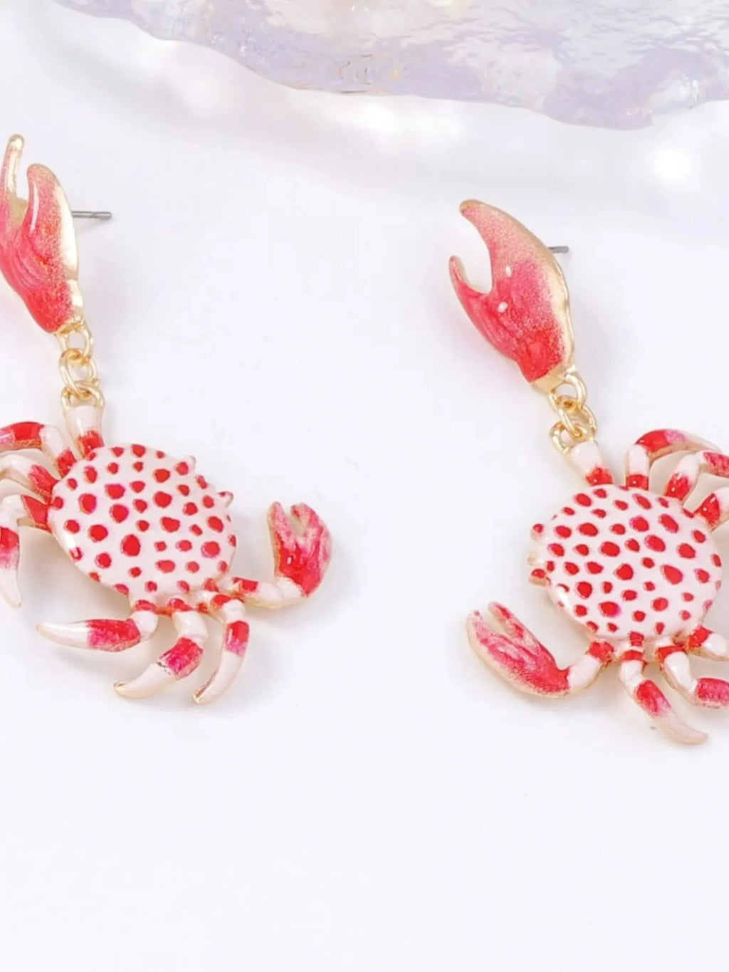 Alloy Crab-Shaped Earrings