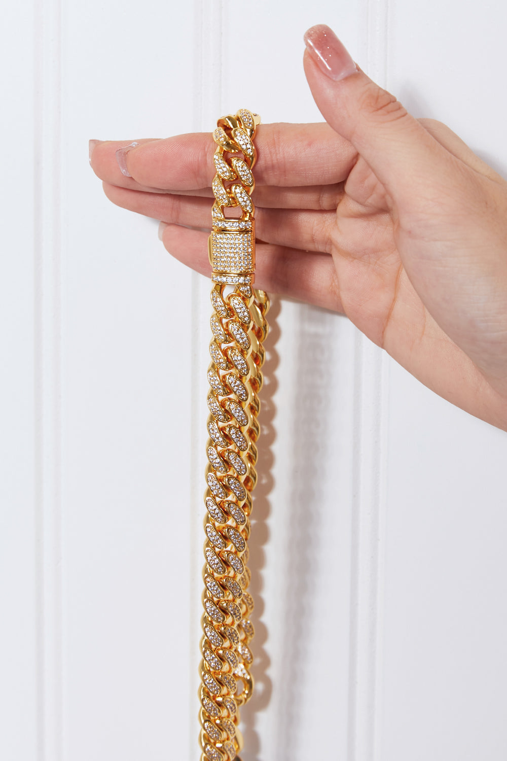 Brass Curb Chain Necklace - Laazaar