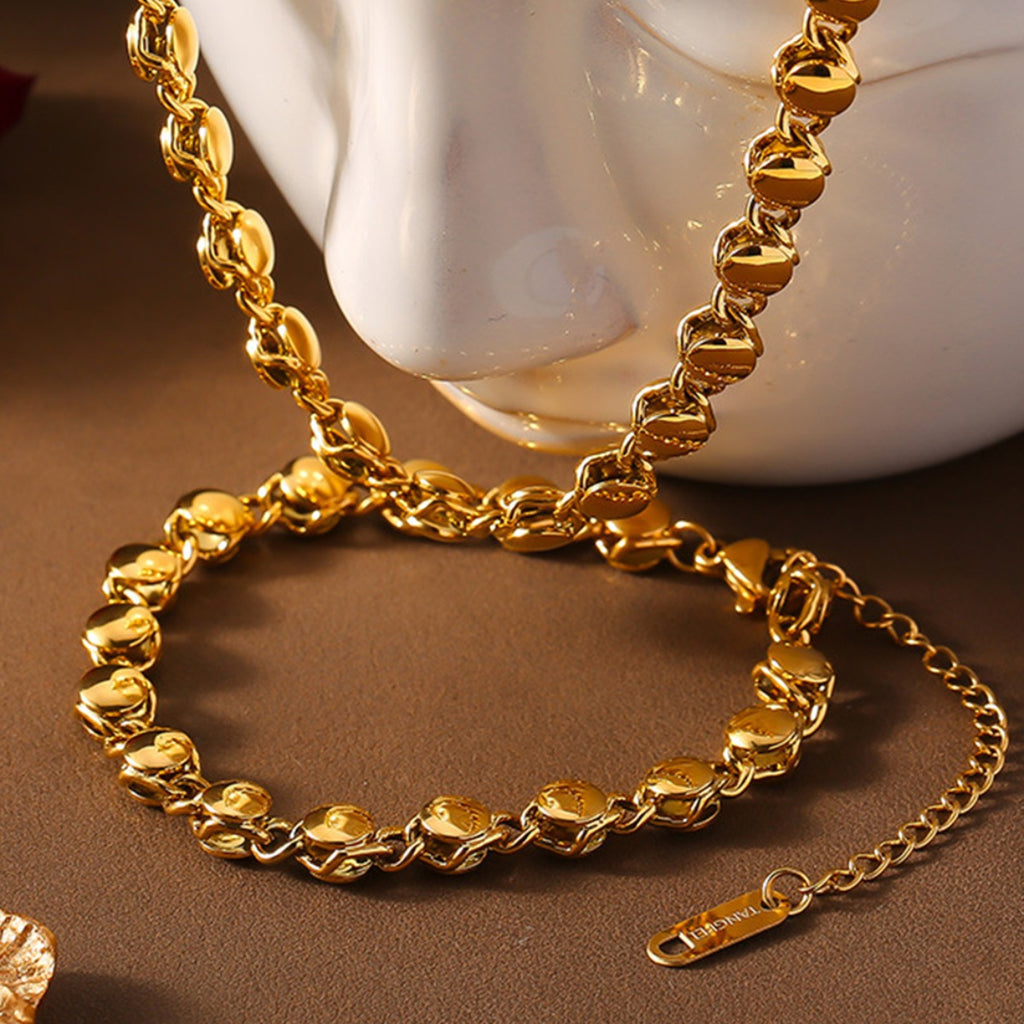 18K Gold-Plated Titanium Steel Bracelet - Laazaar