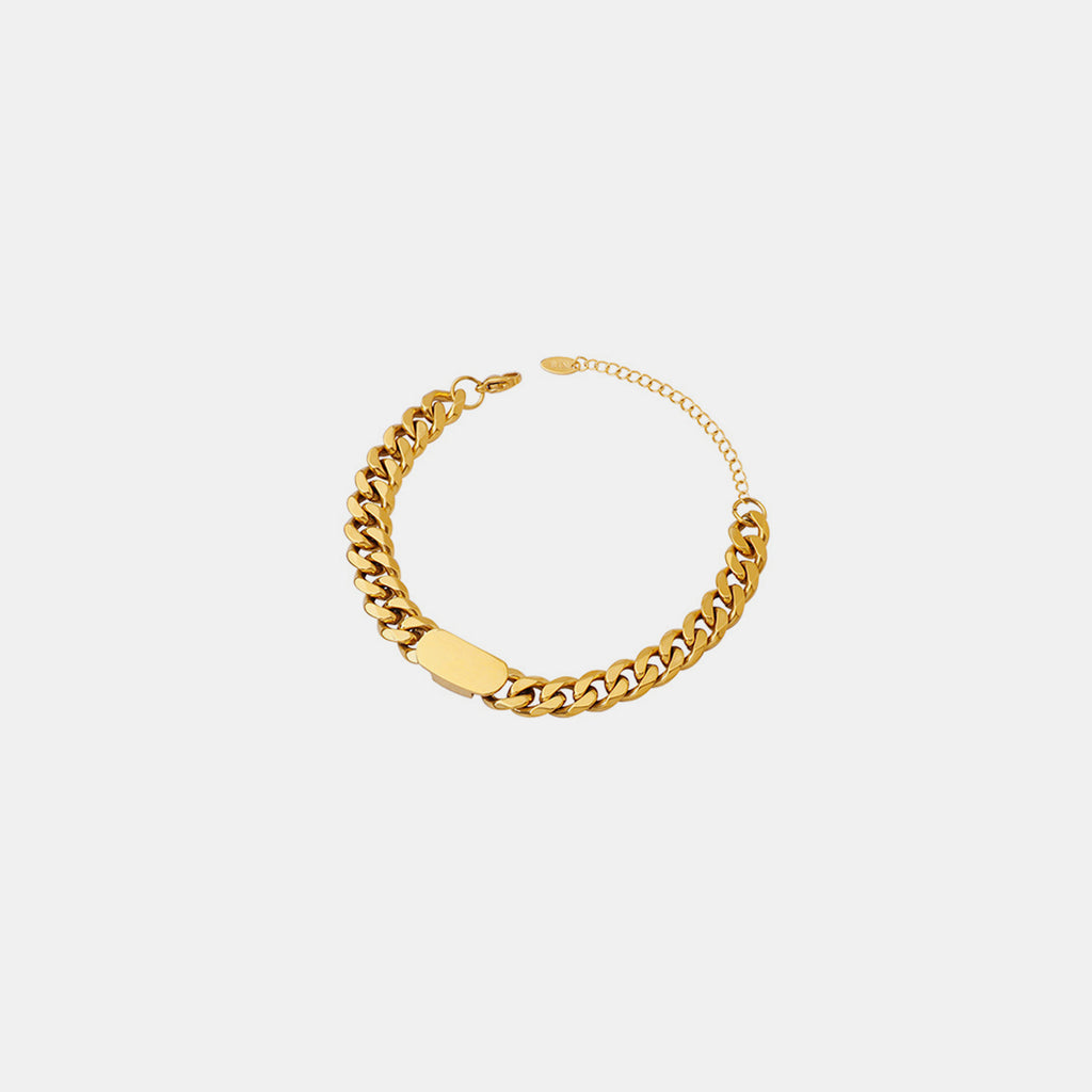 18K Gold-Plated Titanium Steel Bracelet - Laazaar