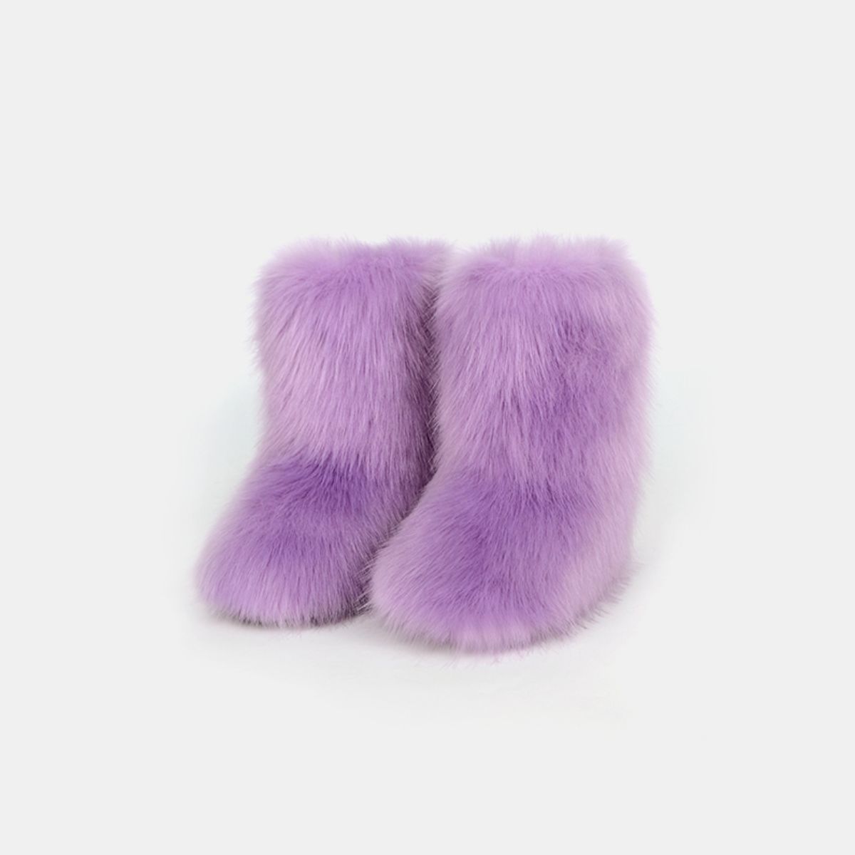 Thermal Fuzzy Platform Boots - Laazaar