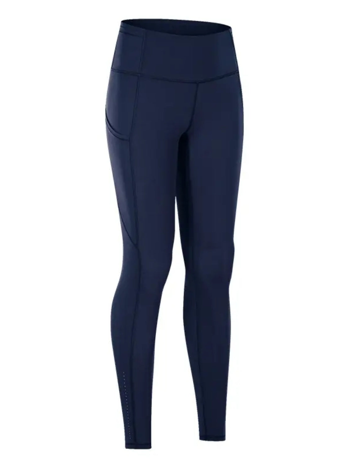 Wide Waistband Sports Leggings - Laazaar