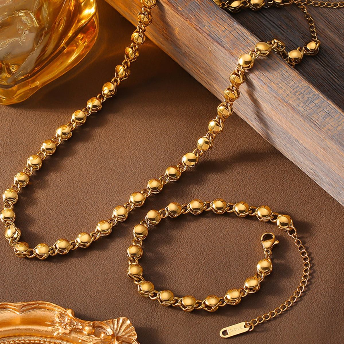 18K Gold-Plated Copper Necklace - Laazaar