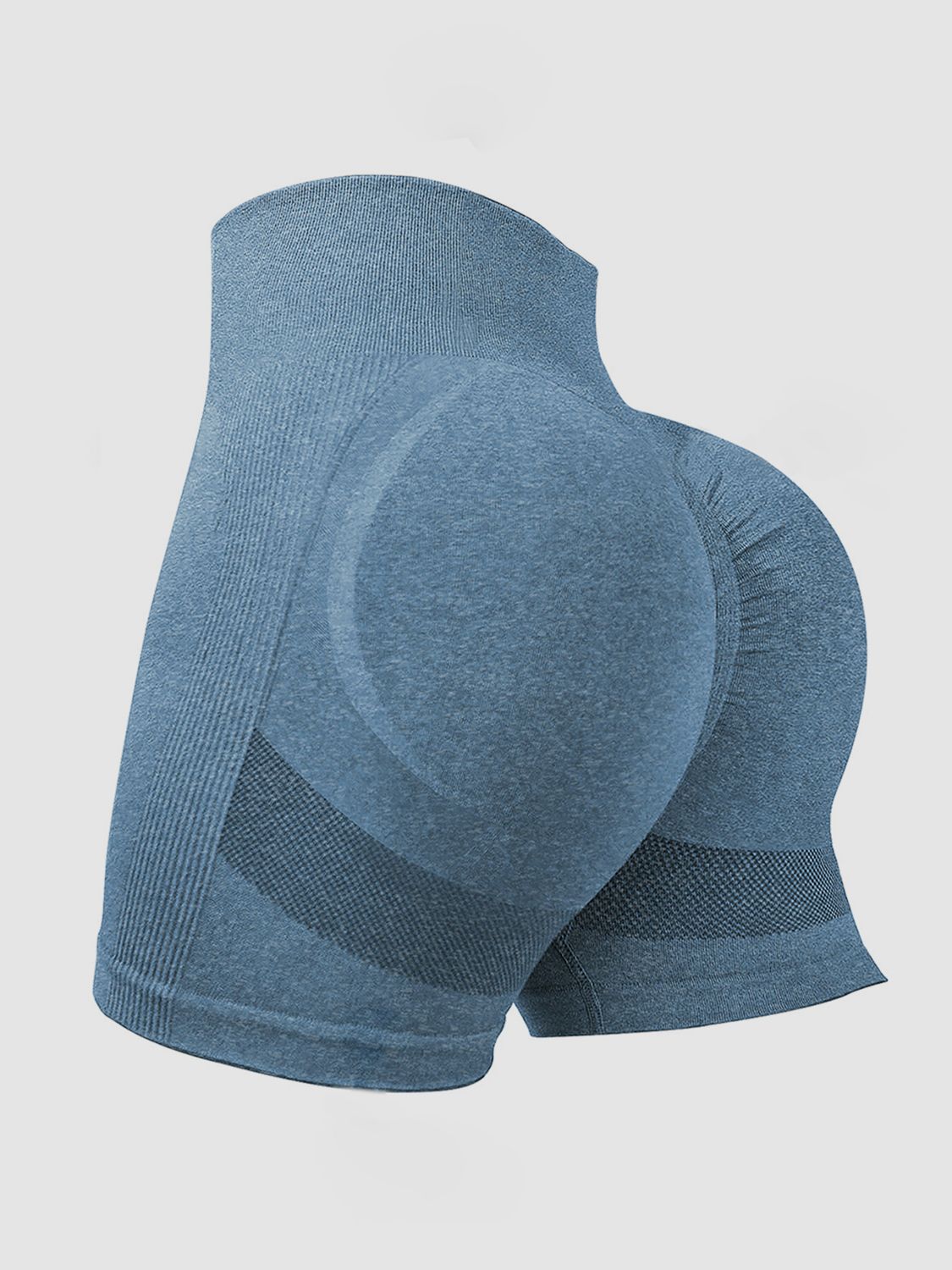 High Waist Active Shorts - Laazaar