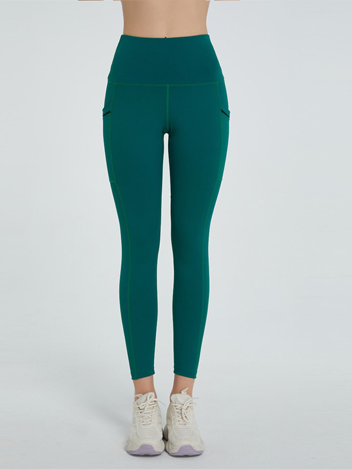 High Waist Active Leggings - Laazaar