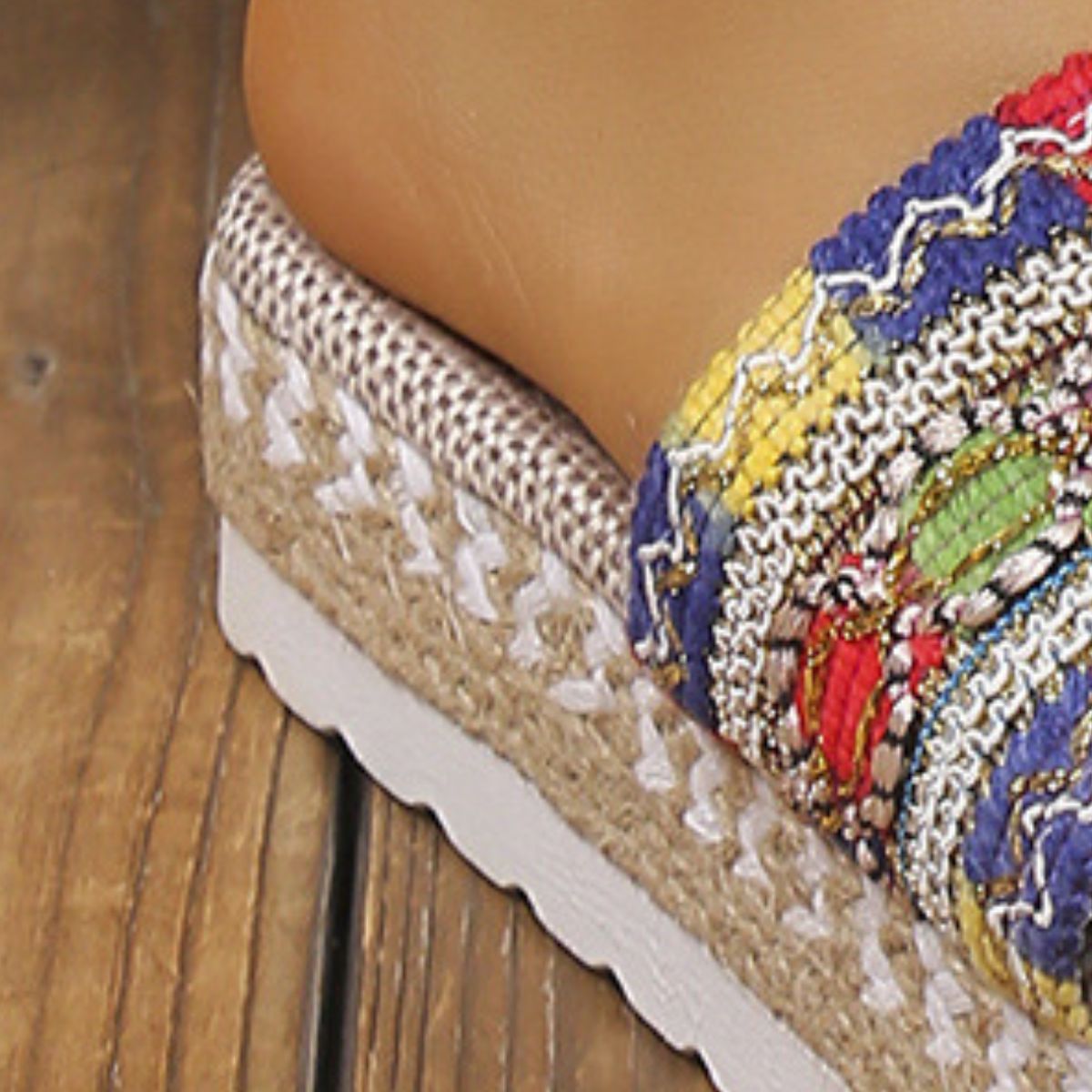 Open Toe Platform Sandals - Laazaar