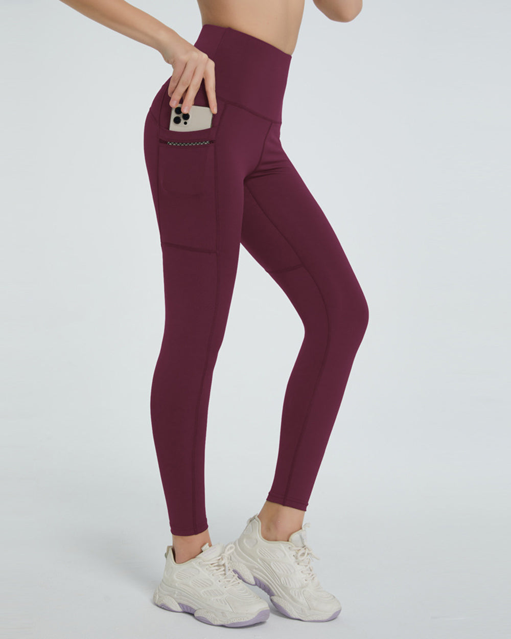 High Waist Active Leggings - Laazaar