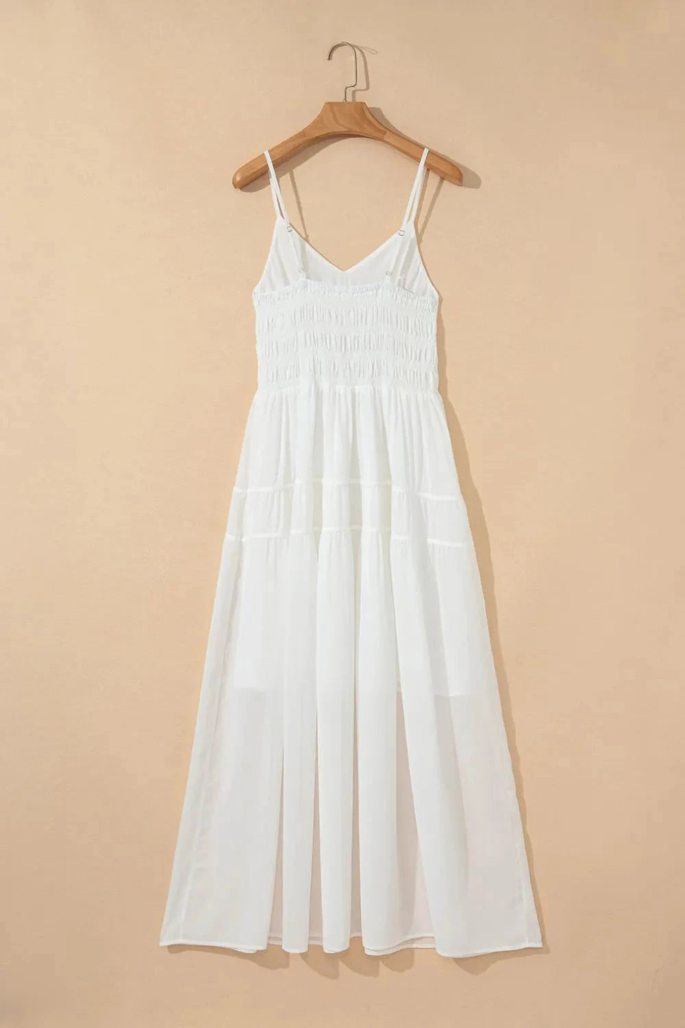 V-Neck High Waist Cami Dress