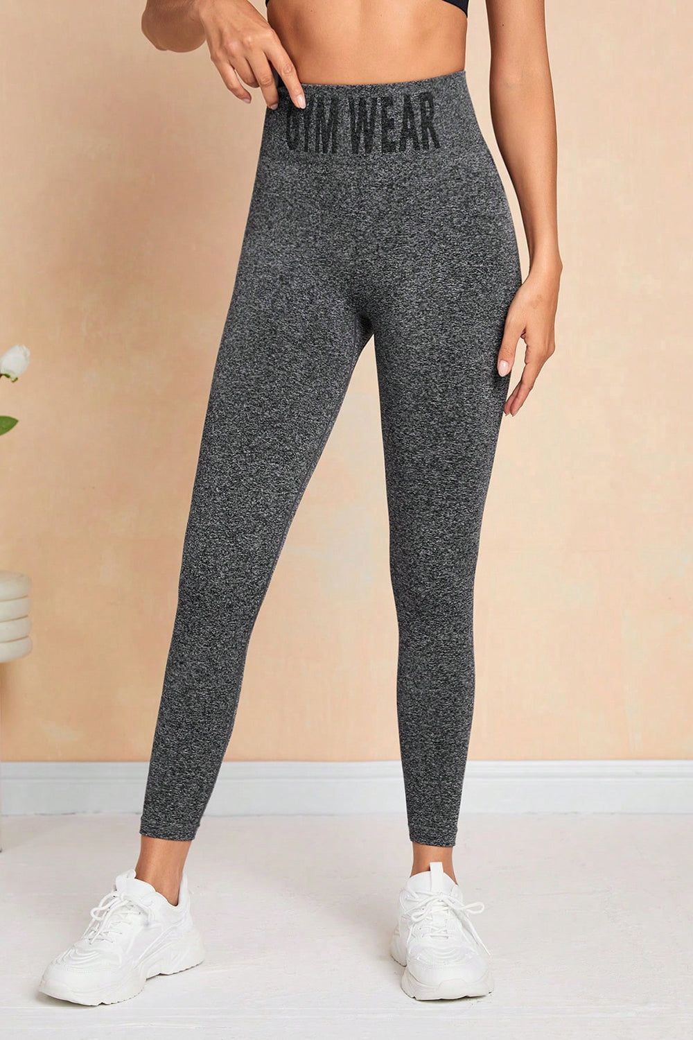 GYM WEAR High Waist Active Leggings - Laazaar