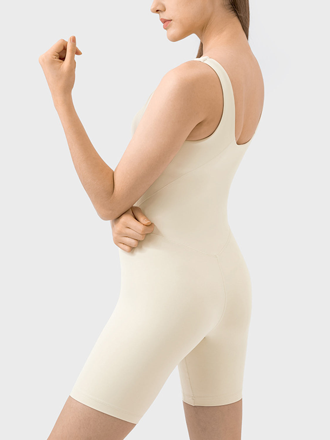 Millennia Wide Strap Active Romper - Laazaar