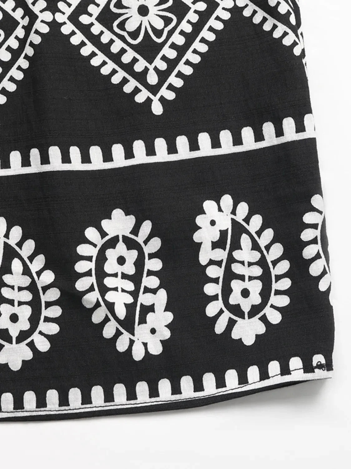 Printed Square Neck Maxi Cami Dress