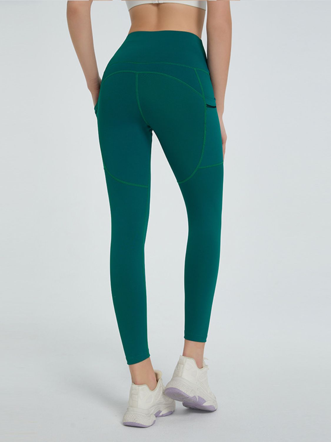 High Waist Active Leggings - Laazaar