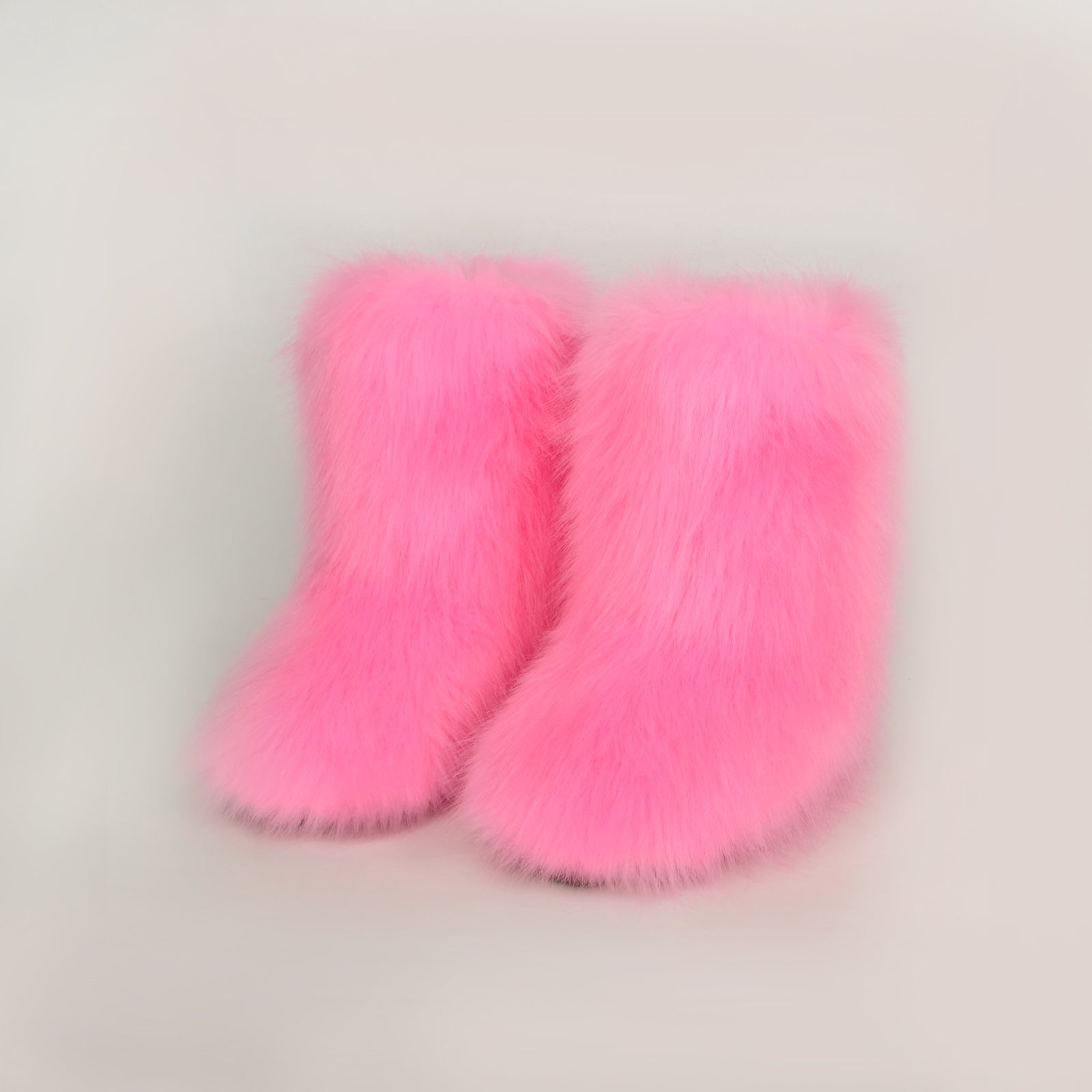 Thermal Fuzzy Platform Boots - Laazaar